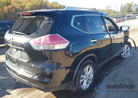 2016 Nissan Rogue Sv z USA, uszkodzony, nr VIN KNMAT2MVXGP598645
